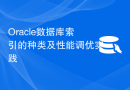 Oracle数据库索引的种类及性能调优实践