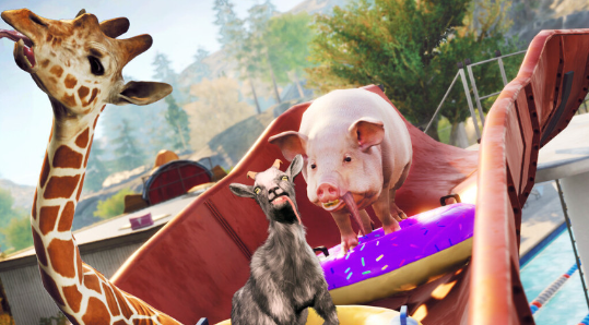 How to get a paraglider in Goat Simulator 3