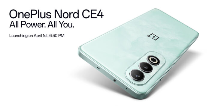 一加 Nord CE4 手机官宣 4 月 1 日发布，搭载骁龙 7 Gen 3 处理器