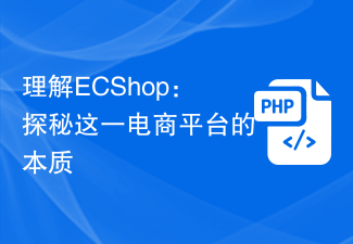 Comprendre ECShop : explorer l'essence de cette plateforme de commerce électronique