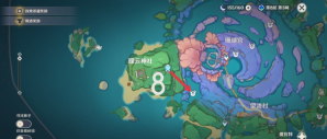《原神》飘浮灵速刷路线