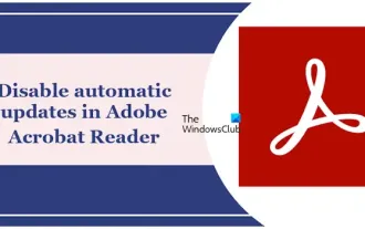 How to disable automatic updates in Adobe Acrobat Reader