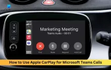 如何使用Apple CarPlay进行微软团队通话