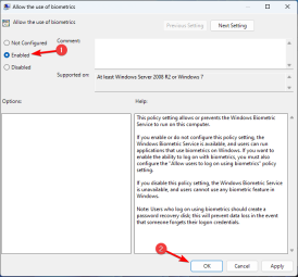 What should I do if facial recognition cannot be turned on in Windows 11 but the camera works fine?