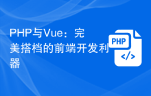 PHP与Vue:完美搭档的前端开发利器