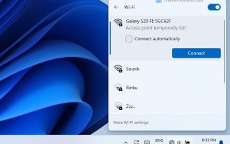 How to Fix Access Point Temporarily Full Error on Windows PC