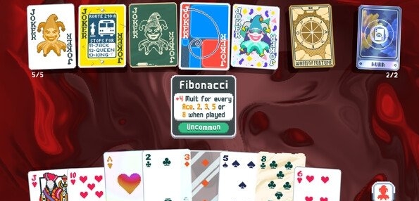 „Joker Card“ Flush Flow Spielideen mit niedrigem Schwierigkeitsgrad