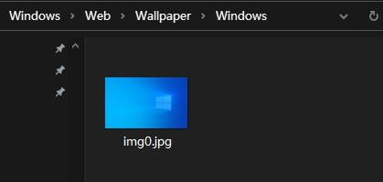 Where are the Windows 11 native wallpapers? In which folder are the wallpapers that come with Windows 11 located?