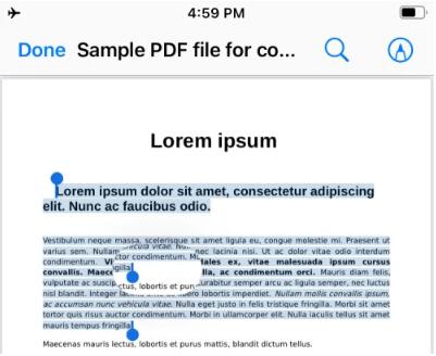 3 façons dobtenir du texte à partir dun PDF sur iPhone