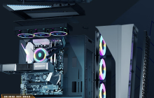 雷神黑武士 Shark 水冷台式电脑上新：i7-14700K + RTX4070，9999 元