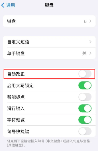 部分舊款iPhone升級iOS 17.4後，鍵盤「自動改正」功能未生效