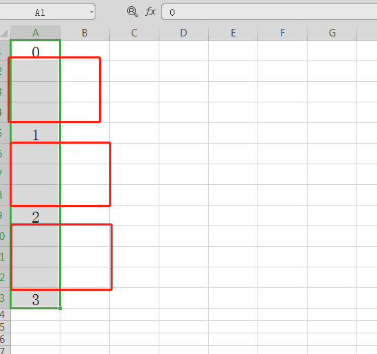 Comment ajouter trois lignes vides sous chaque ligne dans Excel