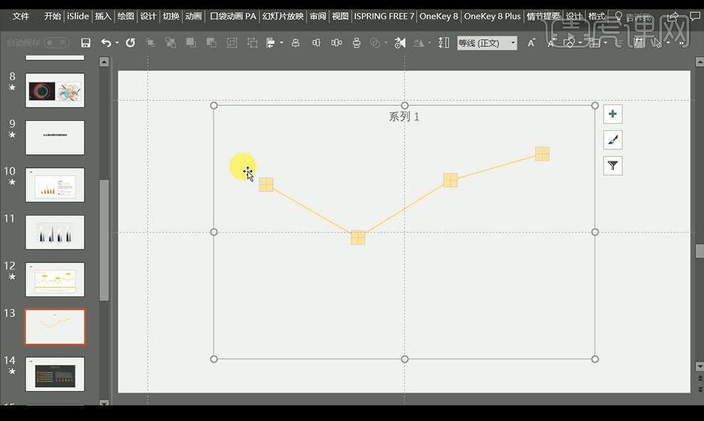 Optimized design of PPT infographics