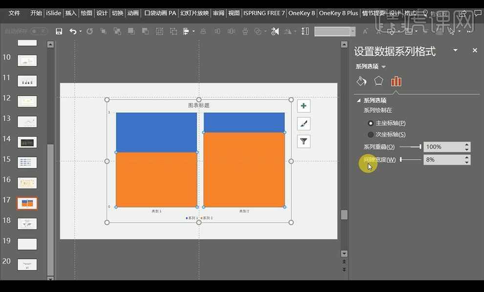 Optimized design of PPT infographics