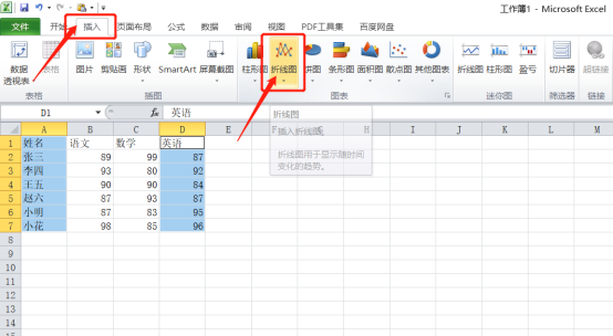 Cara membuat jadual statistik dalam Excel