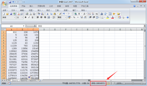 So summieren Sie Summen automatisch in Excel