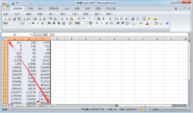 So summieren Sie Summen automatisch in Excel