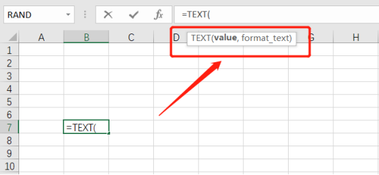 So verwenden Sie die Textfunktion in EXCEL