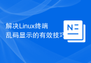 解决Linux终端乱码显示的有效技巧