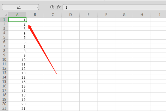 How to select a long column in excel