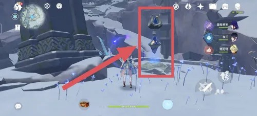 How to unlock the teleport point on the top of Genshin Impact Snow Mountain