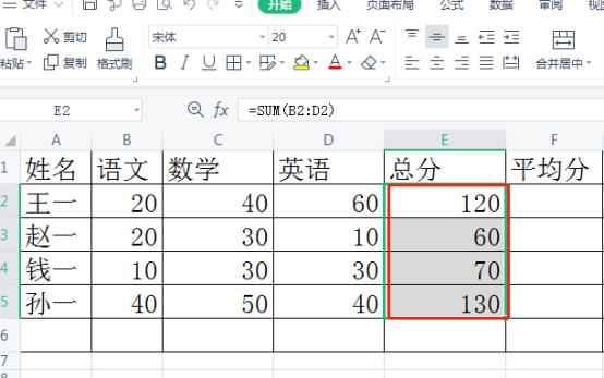 Anwendung von Excel-Statistikfunktionen