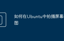 如何在Ubuntu中拍摄屏幕截图