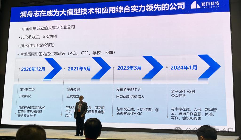  澜舟坚持四两拨千斤：ToB 场景落地，10B 参数大模型足矣 