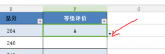 How to make drop-down menu in WPS table