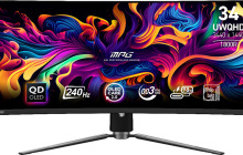 微星推出 MPG 341CQPX QD-OLED 曲面显示器：240Hz 刷新率，1800R 曲率