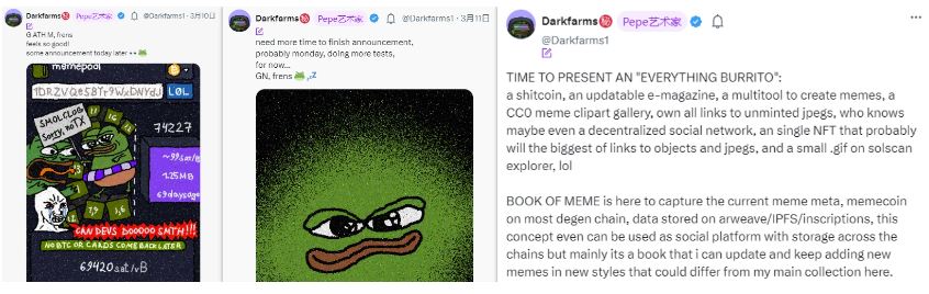 上线半天市值超8000万美元，Pepe Meme艺术家的BOME为何爆火？