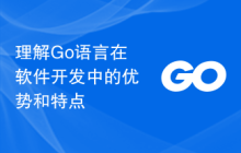 理解Go语言在软件开发中的优势和特点