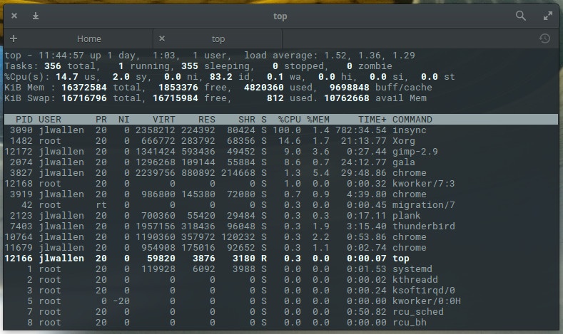 Linux下命令列如何KILL掉一個進程？