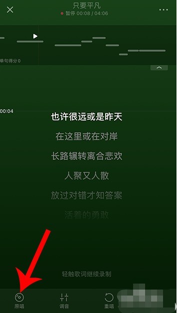 Where to turn off the original singing mode in NetEase Cloud Music K-singing_How to cancel the original singing mode in NetEase Cloud Music singing