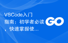 VSCode入门指南：初学者必读，快速掌握使用技巧！