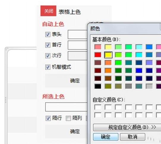 Un moyen simple de remplir de couleur dans les cellules PPT