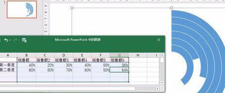 Detaillierte Methode zum Einfügen eines kreisförmigen Excel-Datendiagramms in PPT