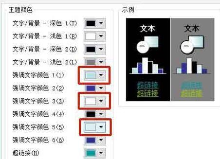 PPT投影片統一主題顏色的操作步驟