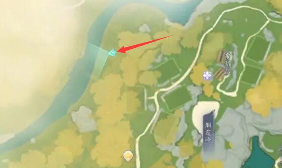 The location of the beast offering treasure in Wudingfang in the mobile game Shooting Condor