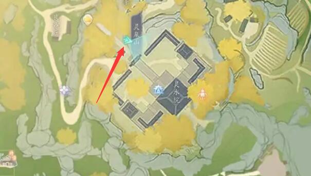 The location of the beast offering treasure in Wudingfang in the mobile game Shooting Condor