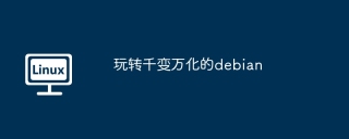 玩转千变万化的debian