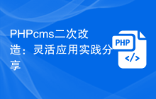 PHPcms二次改造：灵活应用实践分享