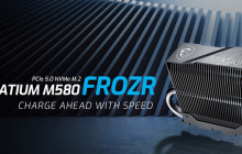 微星推出 SPATIUM M580 FROZR 固态硬盘：PCIe 5.0 标准，配备三热管散热器
