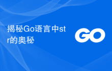 揭秘Go语言中str的奥秘