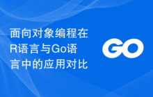 面向对象编程在R语言与Go语言中的应用对比