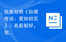 玩家怒喷《仙境传说：爱如初见》：名起挺好，但还是换皮MMO