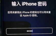 苹果14id密码忘了强制解除方法