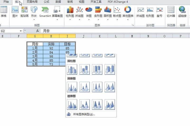 Excelの縦棒グラフに赤い直線を追加する方法