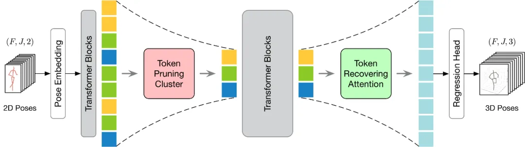 To make the video pose Transformer fast, Peking University proposes an efficient 3D human pose estimation framework HoT