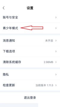 爱奇艺极速版怎么打开青少年模式
